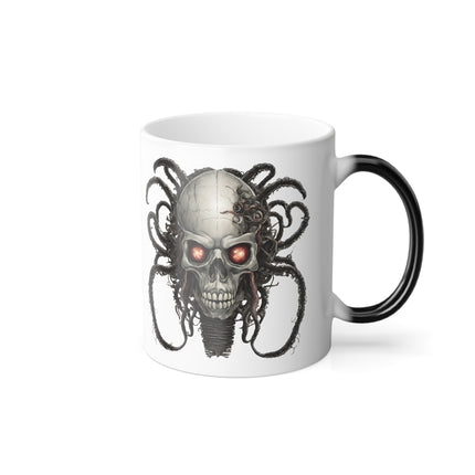 PERSONALIZED EVIL TENTACLE ROBOTIC SKULL Coffee Mug