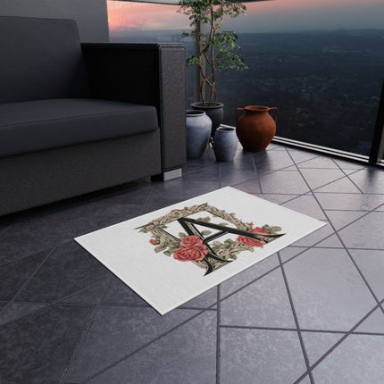 LETTER A Outdoor Rug