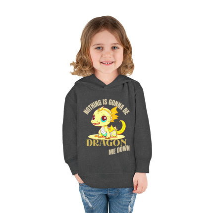NOTHING IS GONNA BE DRAGON ME DOWN Toddler Hoodie - Boys or Girls Cute Dragon Fleece Pullover