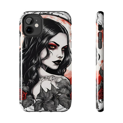 VAMPIRESS UNDER THE BLOOD MOON Phone Case
