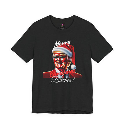 President Donald Trump Santa Claus Christmas Shirt, Funny MAGA Holiday Season Winter Tee, American Loving Patriot Gift Wear