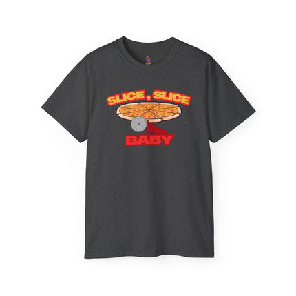 SLICE SLICE BABY Funny Pizza and Music Lover T-Shirt
