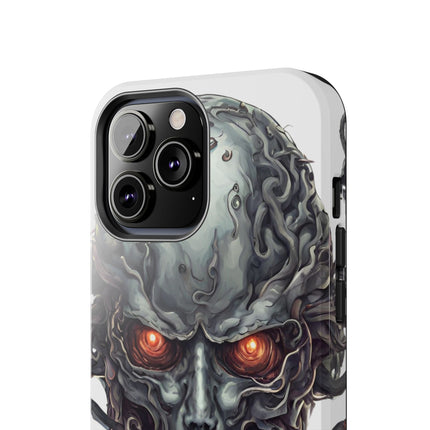 TENTACLED METAL ALIEN SKULL Phone Case