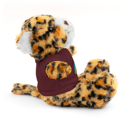 FIND YOUR INNER HAPPY PLACE Inspirational Rainbow Stuffed Animal