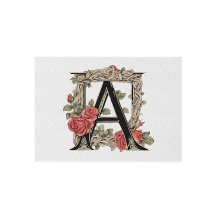 LETTER A Outdoor Rug