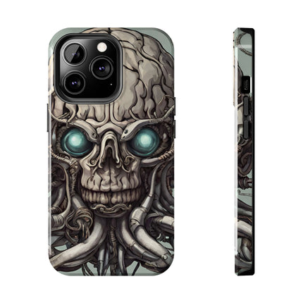 ALIEN IRON TENTACLED SKULL Phone Case