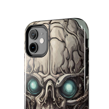 ALIEN IRON TENTACLED SKULL Phone Case