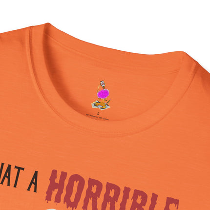 WHAT A HORRIBLE NIGHT TO LOSE A PURSE! Halloween Funny Video Game Inspired Pride Tee | LGBTQ Mens Womens Tshirt
