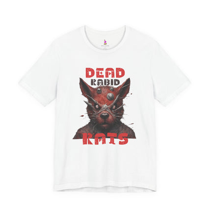 DEAD RABID RATS T-Shirt - 80s Horror Film Retro Cult Classic Tee