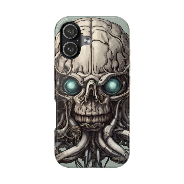 ALIEN IRON TENTACLED SKULL Phone Case