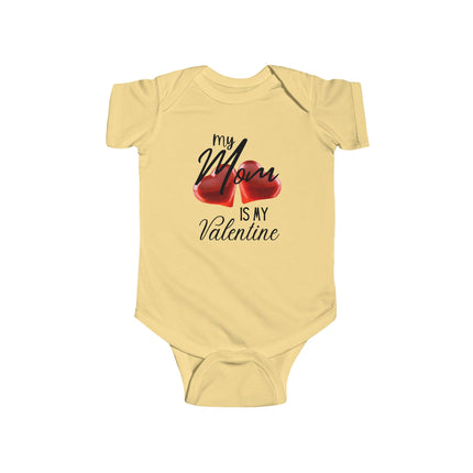 Valentines Day Gift for Mom, Newborn Onesie Heart Valentine Infant Outfit, Cute Love Baby Bodysuit