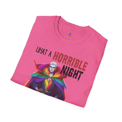 WHAT A HORRIBLE NIGHT TO LOSE A PURSE! Halloween Funny Video Game Inspired Pride Tee | LGBTQ Mens Womens Tshirt