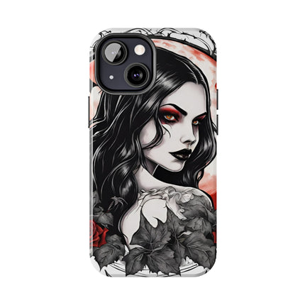 VAMPIRESS UNDER THE BLOOD MOON Phone Case