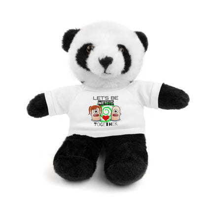 LET'S BE WEIRD TOGETHER Stuffed Animal Gift