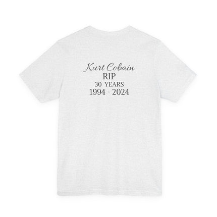 GRUNGE MUSIC ANNIVERSARY Memorial T-Shirt - 90s Rock Legend Tribute Tee