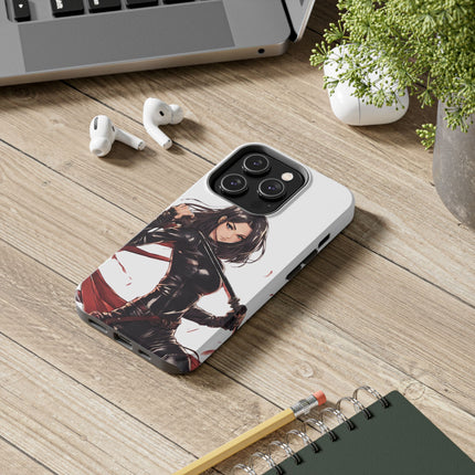 LEATHER CLAD ASSASSIN Phone Case