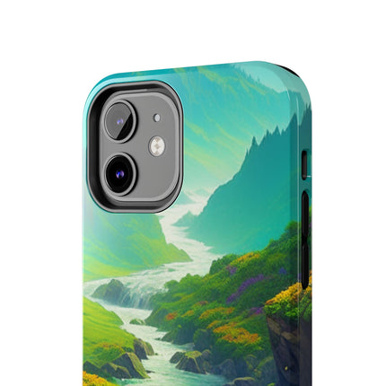 RIVER SPRING FLOWER VALLEY Phone Case