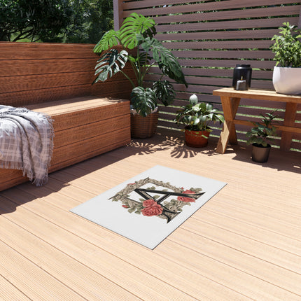 LETTER A Outdoor Rug
