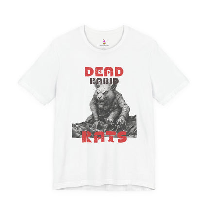 DEAD RABID RATS T-Shirt - Vintage 80s Horror Movie Inspired Tee