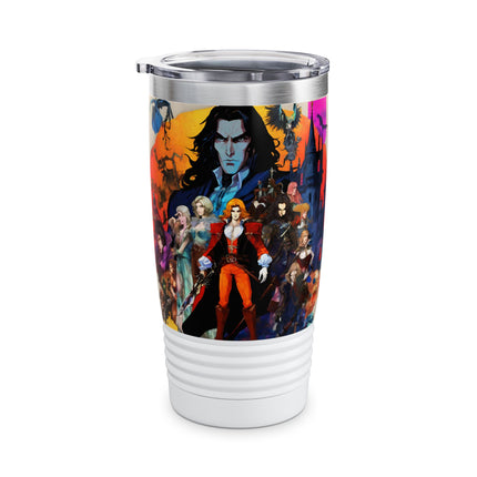 THE FACE OF HIDDEN EVIL OVERSHADOWS THE DUSK - Video Game Inspired Collage Tumbler