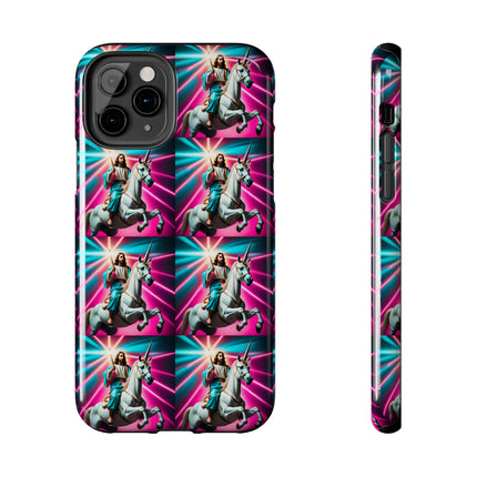 JESUS RIDES AGAIN Phone Case
