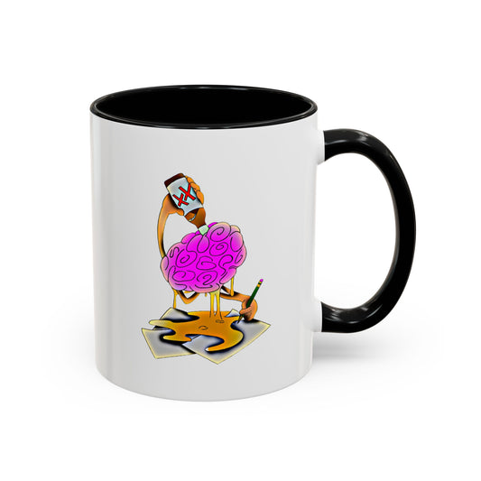Official ARToXxicated INKx LOGO Coffee Mug Brain Mug Beer Lover Mug Coffee Collector Gift Mug Artist Coffee Mug Thinker Mug