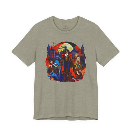 ALLIANCE AGAINST EVIL Video Game Inspired Collage T-Shirt