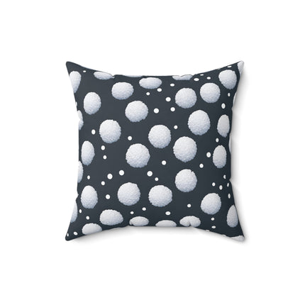 SANTA CLAUS CHRISTMAS Snowy St. Nick Pillow