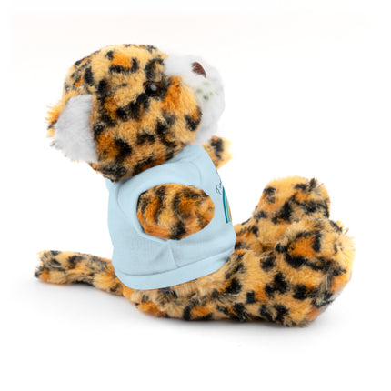 FIND YOUR INNER HAPPY PLACE Inspirational Rainbow Stuffed Animal