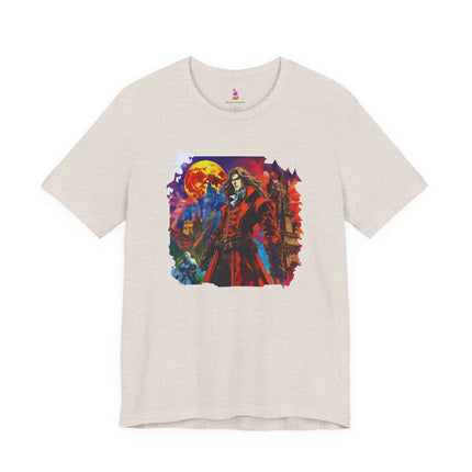 UNDER THE CURSED MOON Video Game Inspired T-Shirt - Gothic Gaming Art Tee