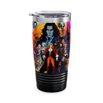 THE FACE OF HIDDEN EVIL OVERSHADOWS THE DUSK - Video Game Inspired Collage Tumbler