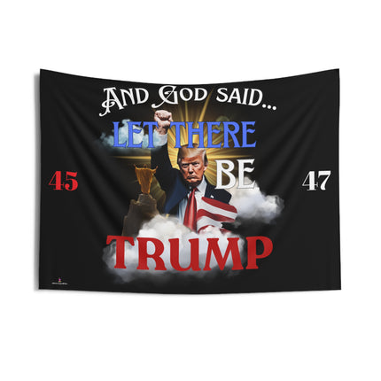 Trump Patriotic Trump Supporter Indoor Wall Tapestries, Tapestry Banner, American Flag Wall Hanging, Political Home Decor, USA Veteran Gift