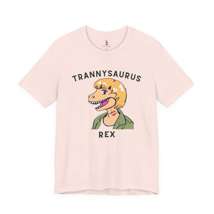 TRANNYSAURUS REX T-Shirt - Funny Dinosaur Parody Humor Tee