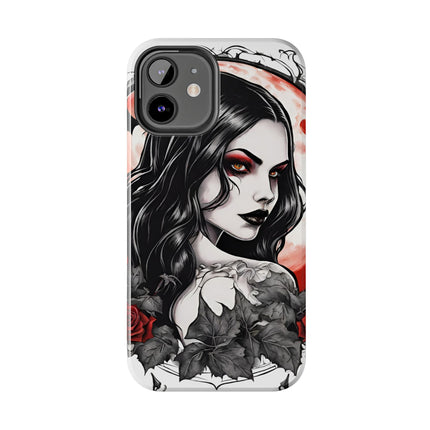 VAMPIRESS UNDER THE BLOOD MOON Phone Case