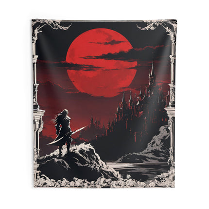 A DESTINY AWAITS TO BE FULFILLED Video Game Inspired Art Tapestry