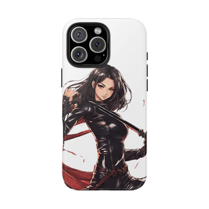 LEATHER CLAD ASSASSIN Phone Case