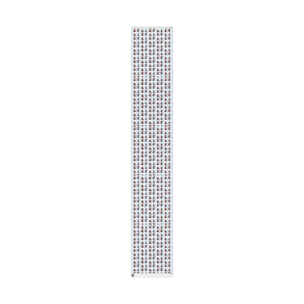 Christmas Wrapping Paper Kitten Warriors Snow Cats White Blue Red Santa Hats Snowflakes Presents Gift Wrap Holiday Gift Wrap Roll