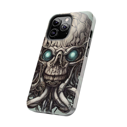 ALIEN IRON TENTACLED SKULL Phone Case
