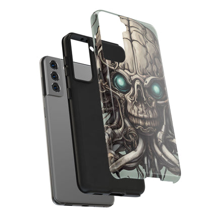 ALIEN IRON TENTACLED SKULL Phone Case