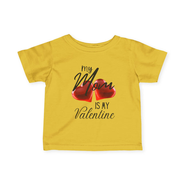 Valentines Day Gift for Mom and Son or Daughter Shirt, Toddler Heart Valentine Child Tee, Cute Love Kids Short Sleeve Tshirt