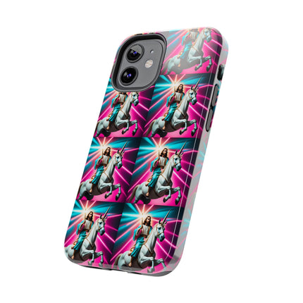 JESUS RIDES AGAIN Phone Case