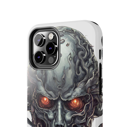 TENTACLED METAL ALIEN SKULL Phone Case