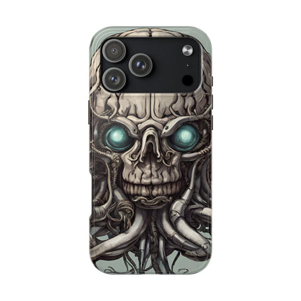 ALIEN IRON TENTACLED SKULL Phone Case
