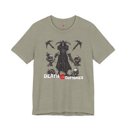 DEATHeCUTIONER Series Grim Reaper T-Shirt - Dark Fantasy Horror Art Tee