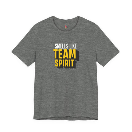 SMELLS LIKE TEAM SPIRIT T-Shirt - Funny Nirvana Parody Team Event Tee
