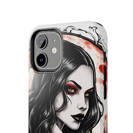 VAMPIRESS UNDER THE BLOOD MOON Phone Case