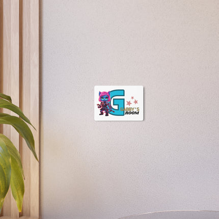 CUSTOM Warrior Cat PERSONALIZED Girls Child Bedroom Metal Art Sign (ADD NAME)