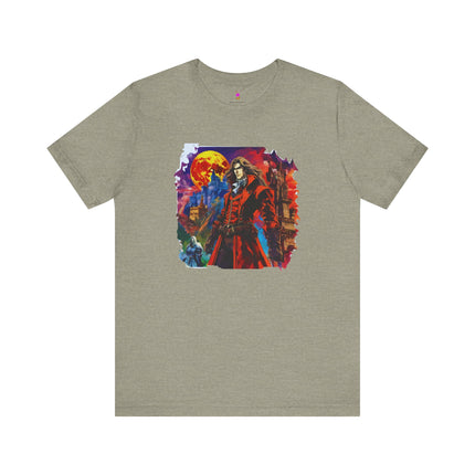 UNDER THE CURSED MOON Video Game Inspired T-Shirt - Gothic Gaming Art Tee