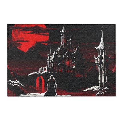 ONWARD UNTO THE WALLS OF EVIL Video Game Inspired Area Rug