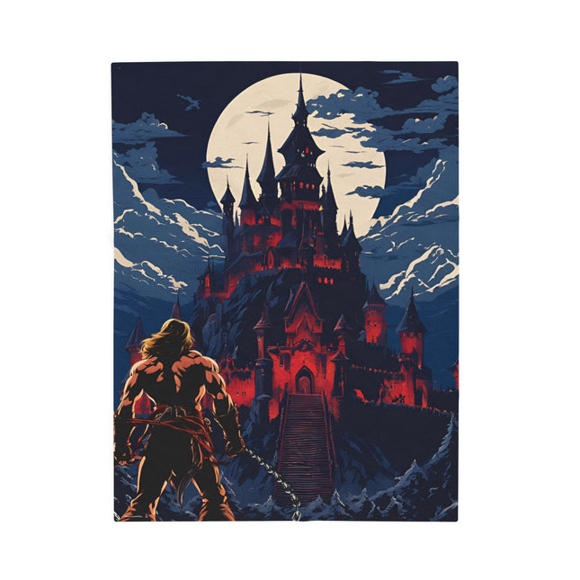 A LEGEND LIES AHEAD - Video Game Inspired Velveteen Plush Blanket